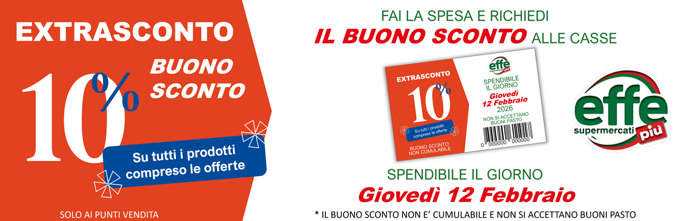 10% sconto